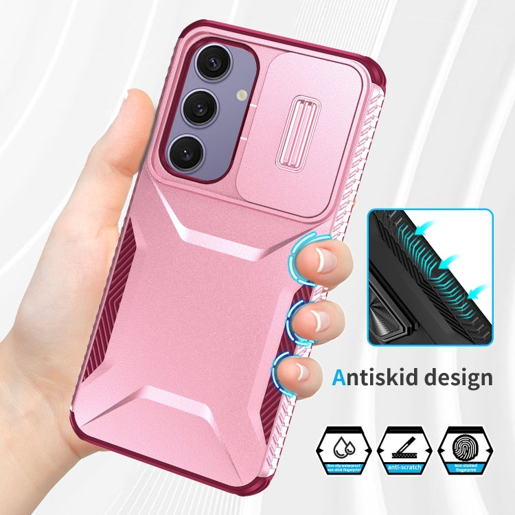 For Samsung Galaxy S24 FE 5G Sliding Camshield Phone Case