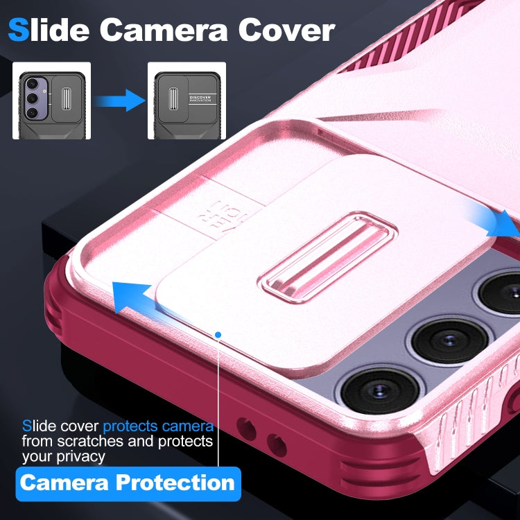 For Samsung Galaxy S24 FE 5G Sliding Camshield Phone Case
