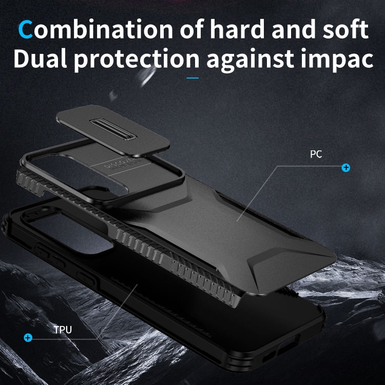 For Samsung Galaxy S24 FE 5G Sliding Camshield Phone Case