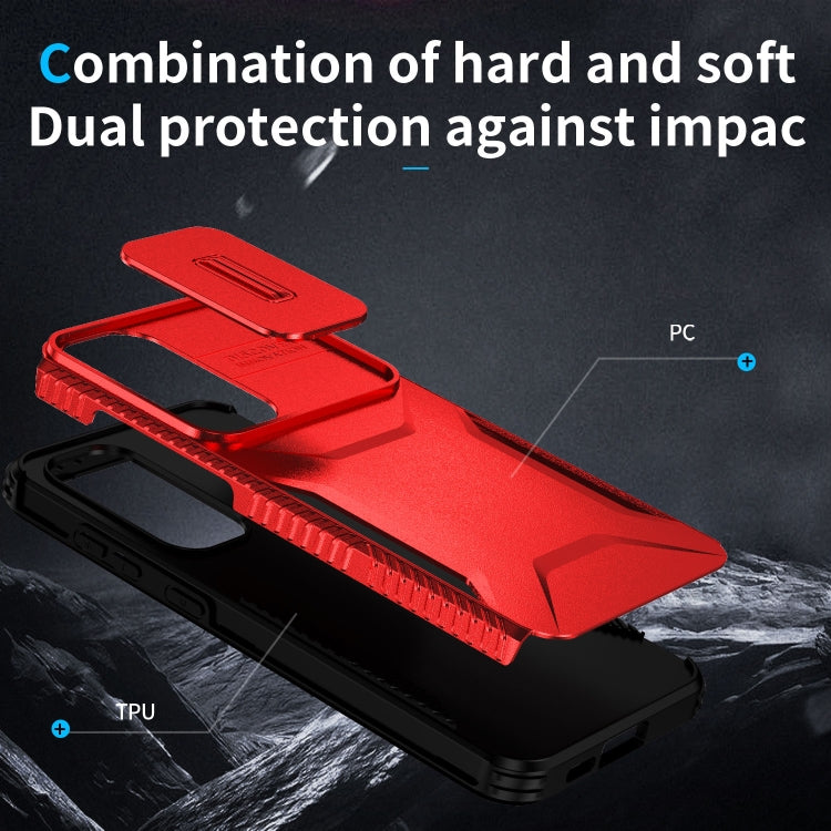For Samsung Galaxy S24 FE 5G Sliding Camshield Phone Case