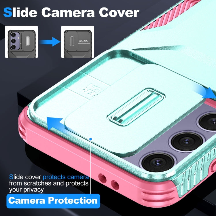 For Samsung Galaxy S24 FE 5G Sliding Camshield Phone Case