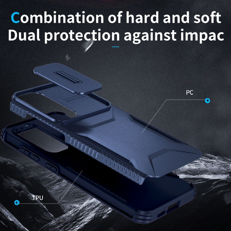 For Samsung Galaxy S24 FE 5G Sliding Camshield Phone Case
