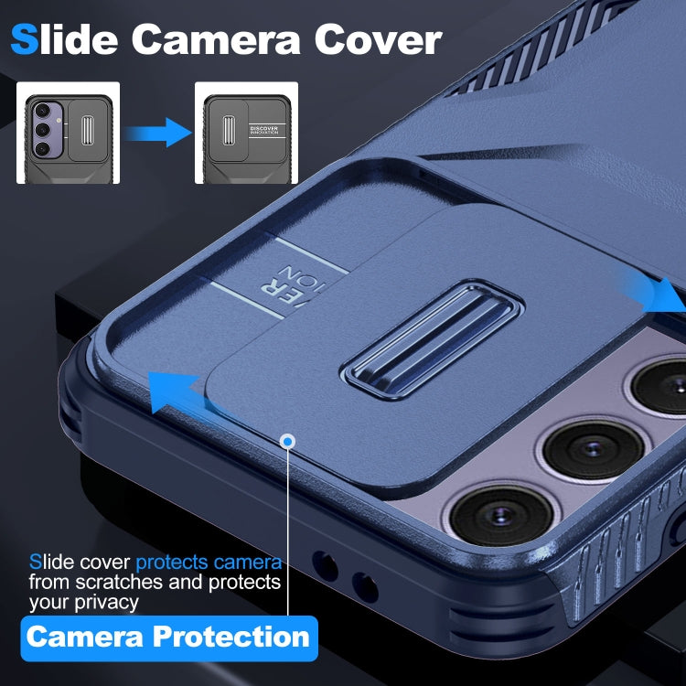 For Samsung Galaxy S24 FE 5G Sliding Camshield Phone Case