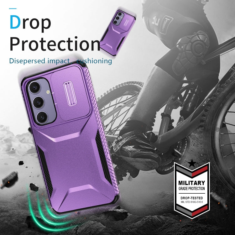 For Samsung Galaxy S24 FE 5G Sliding Camshield Phone Case