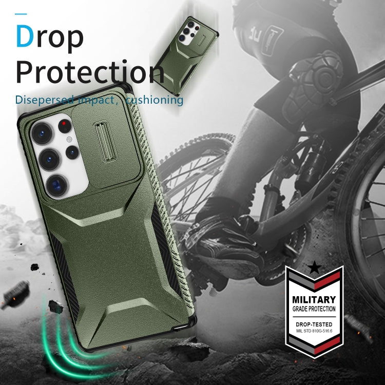 For Samsung Galaxy S25 Ultra 5G Sliding Camshield Phone Case