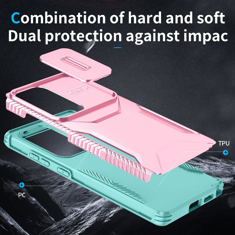 For Samsung Galaxy S25 Ultra 5G Sliding Camshield Phone Case