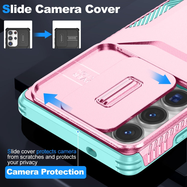 For Samsung Galaxy S25 Ultra 5G Sliding Camshield Phone Case