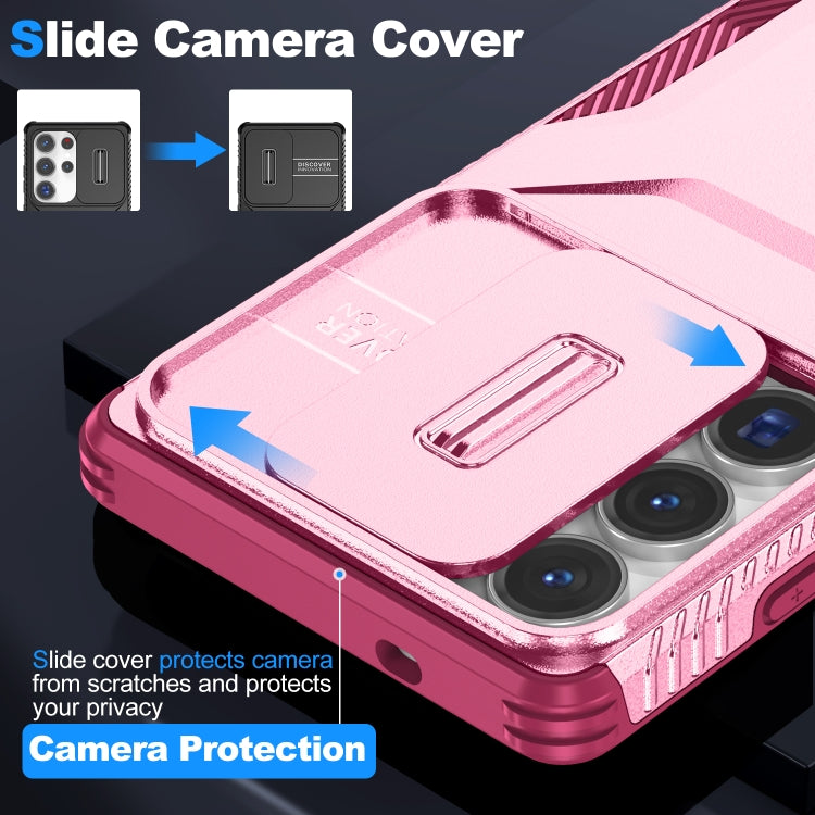 For Samsung Galaxy S25 Ultra 5G Sliding Camshield Phone Case