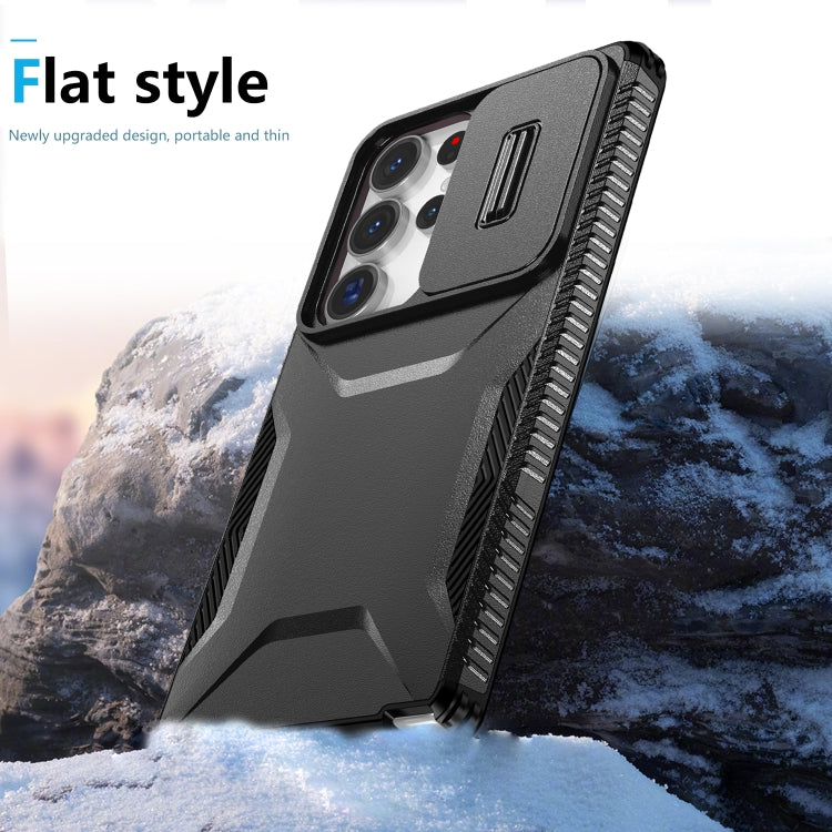 For Samsung Galaxy S25 Ultra 5G Sliding Camshield Phone Case