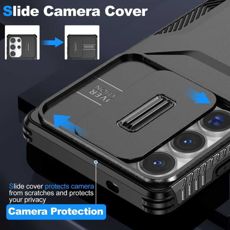 For Samsung Galaxy S25 Ultra 5G Sliding Camshield Phone Case