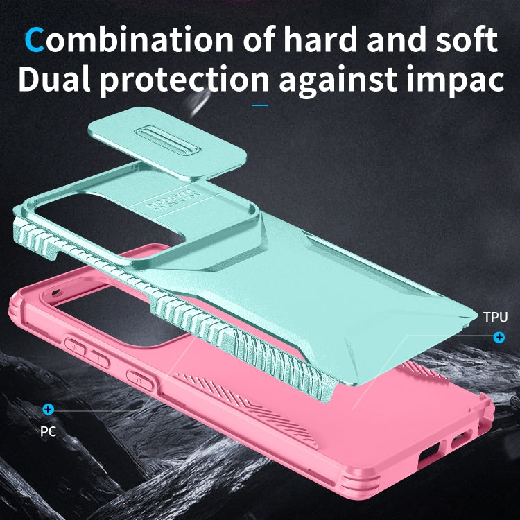 For Samsung Galaxy S25 Ultra 5G Sliding Camshield Phone Case