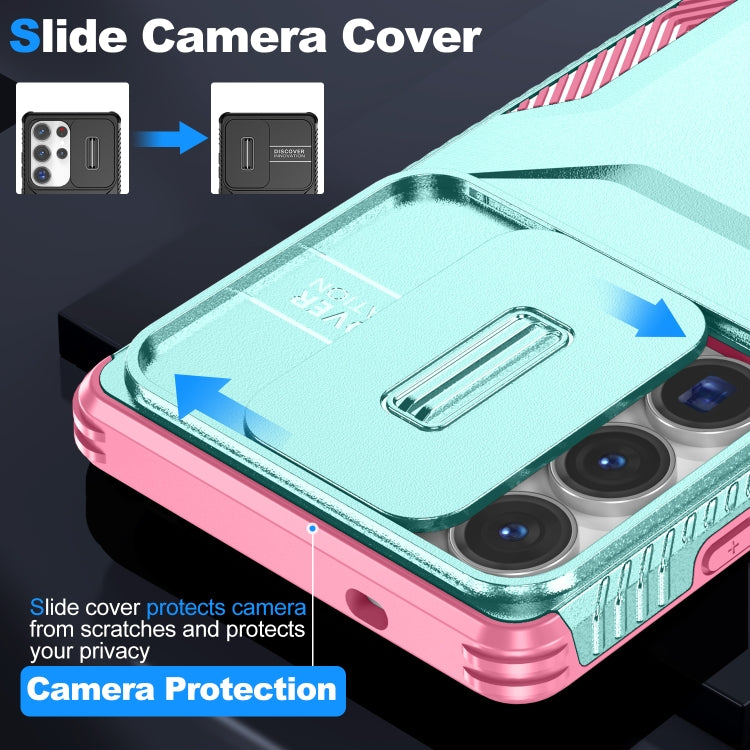 For Samsung Galaxy S25 Ultra 5G Sliding Camshield Phone Case