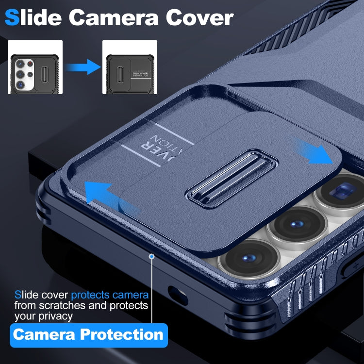 For Samsung Galaxy S25 Ultra 5G Sliding Camshield Phone Case