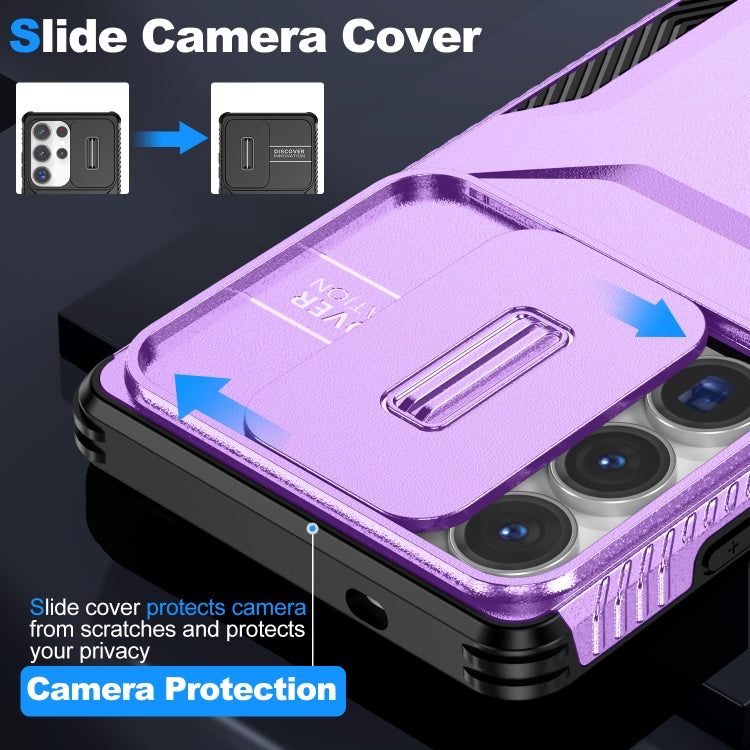 For Samsung Galaxy S25 Ultra 5G Sliding Camshield Phone Case