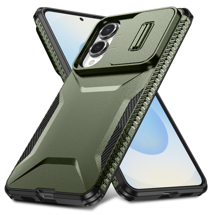 For Samsung Galaxy S25 Edge 5G Sliding Camshield Phone Case