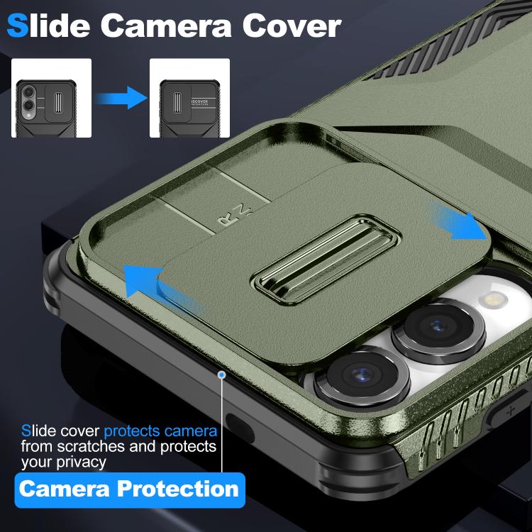 For Samsung Galaxy S25 Edge 5G Sliding Camshield Phone Case