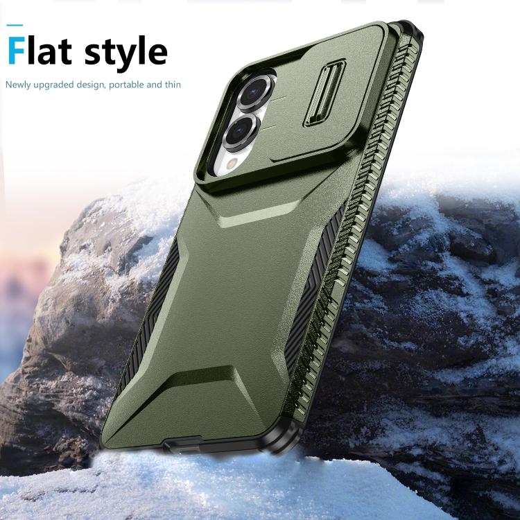 For Samsung Galaxy S25 Edge 5G Sliding Camshield Phone Case