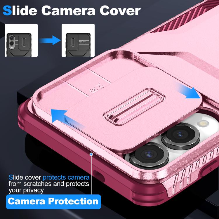 For Samsung Galaxy S25 Edge 5G Sliding Camshield Phone Case