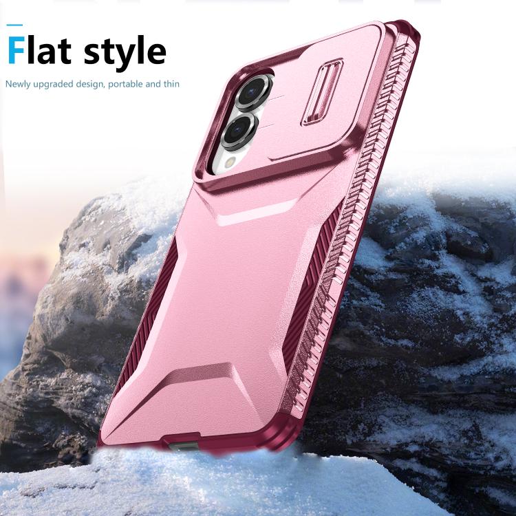 For Samsung Galaxy S25 Edge 5G Sliding Camshield Phone Case