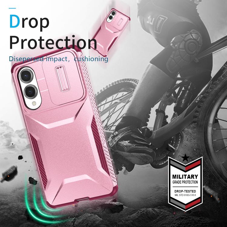 For Samsung Galaxy S25 Edge 5G Sliding Camshield Phone Case