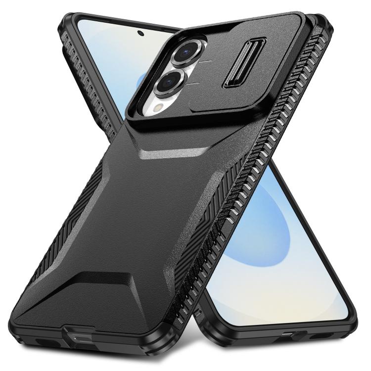For Samsung Galaxy S25 Edge 5G Sliding Camshield Phone Case