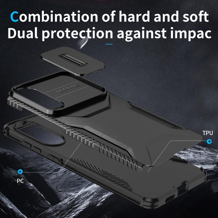 For Samsung Galaxy S25 Edge 5G Sliding Camshield Phone Case