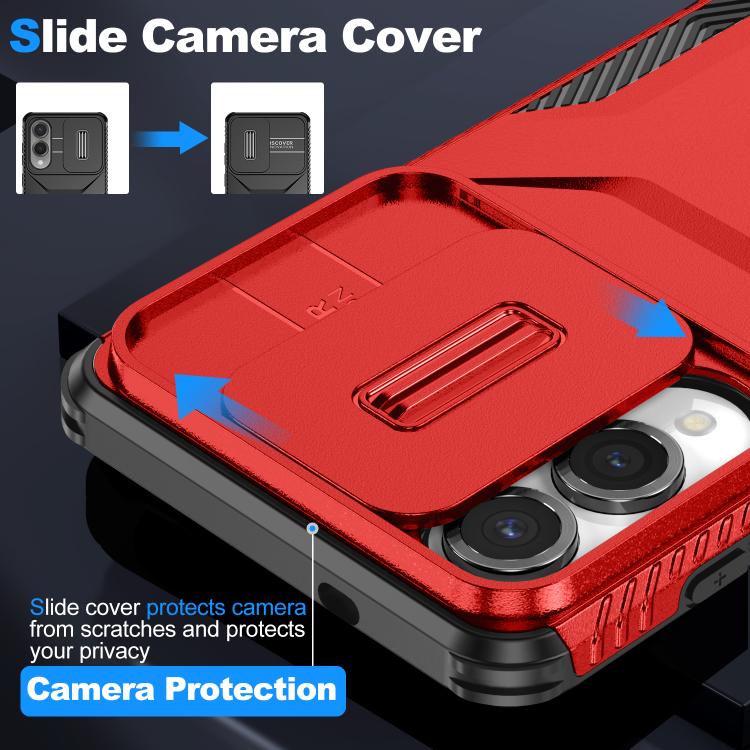 For Samsung Galaxy S25 Edge 5G Sliding Camshield Phone Case
