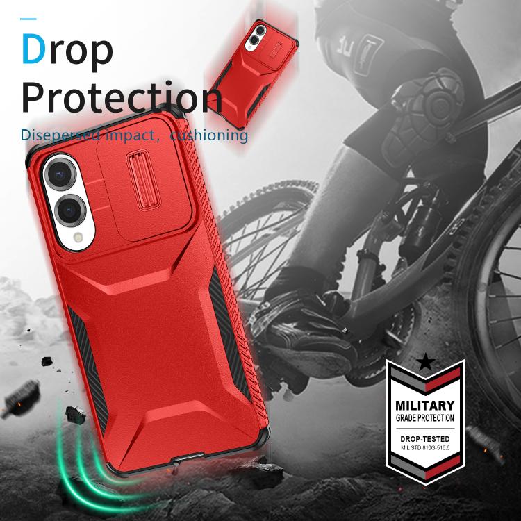 For Samsung Galaxy S25 Edge 5G Sliding Camshield Phone Case