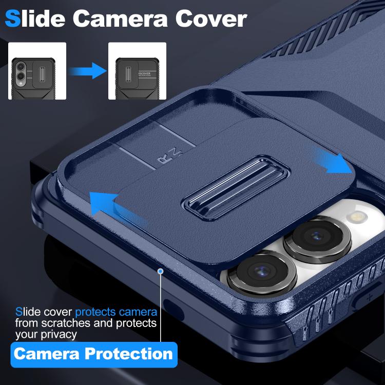 For Samsung Galaxy S25 Edge 5G Sliding Camshield Phone Case