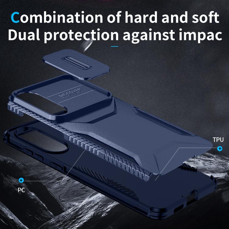 For Samsung Galaxy S25 Edge 5G Sliding Camshield Phone Case
