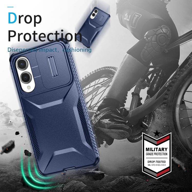 For Samsung Galaxy S25 Edge 5G Sliding Camshield Phone Case