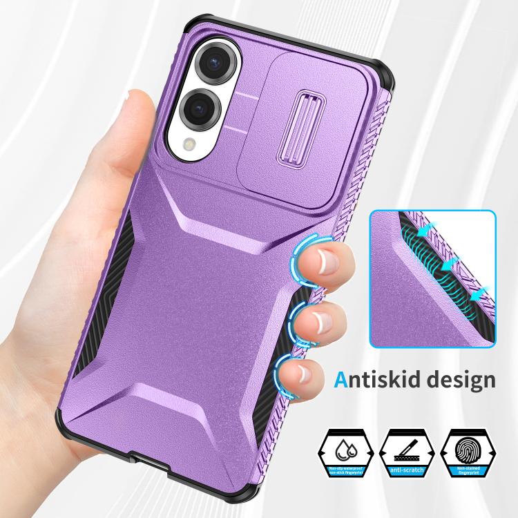 For Samsung Galaxy S25 Edge 5G Sliding Camshield Phone Case