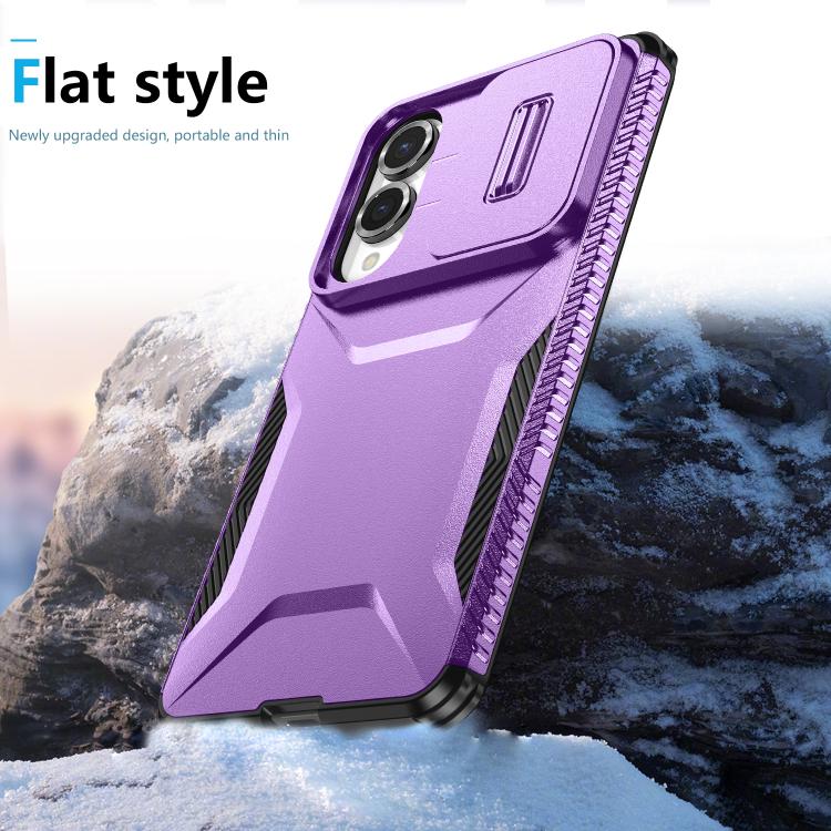 For Samsung Galaxy S25 Edge 5G Sliding Camshield Phone Case
