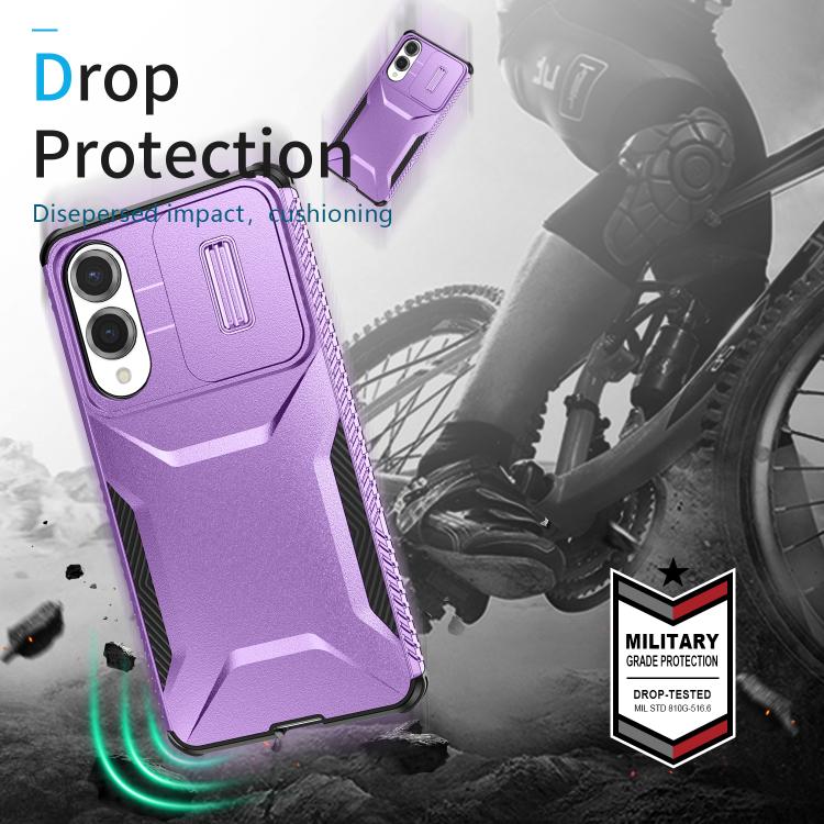 For Samsung Galaxy S25 Edge 5G Sliding Camshield Phone Case