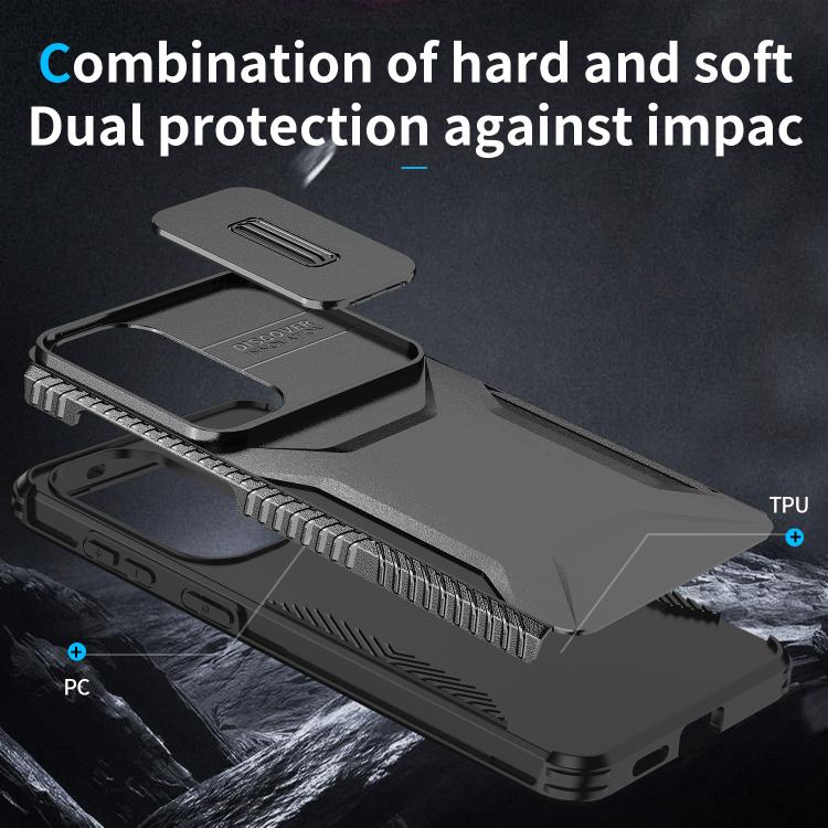 For Samsung Galaxy S26+ 5G Sliding Camshield Phone Case