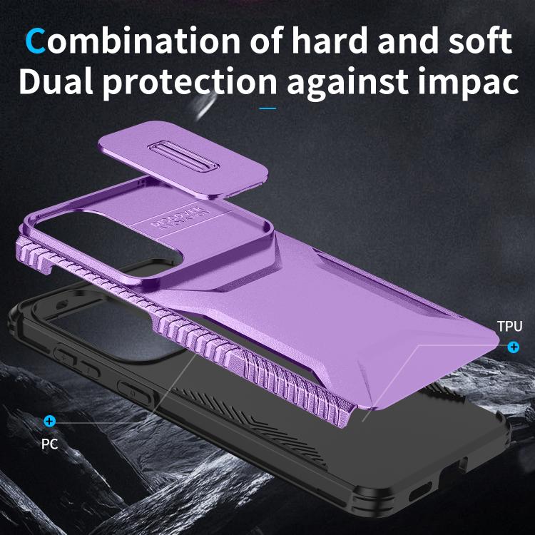 For Samsung Galaxy S26+ 5G Sliding Camshield Phone Case