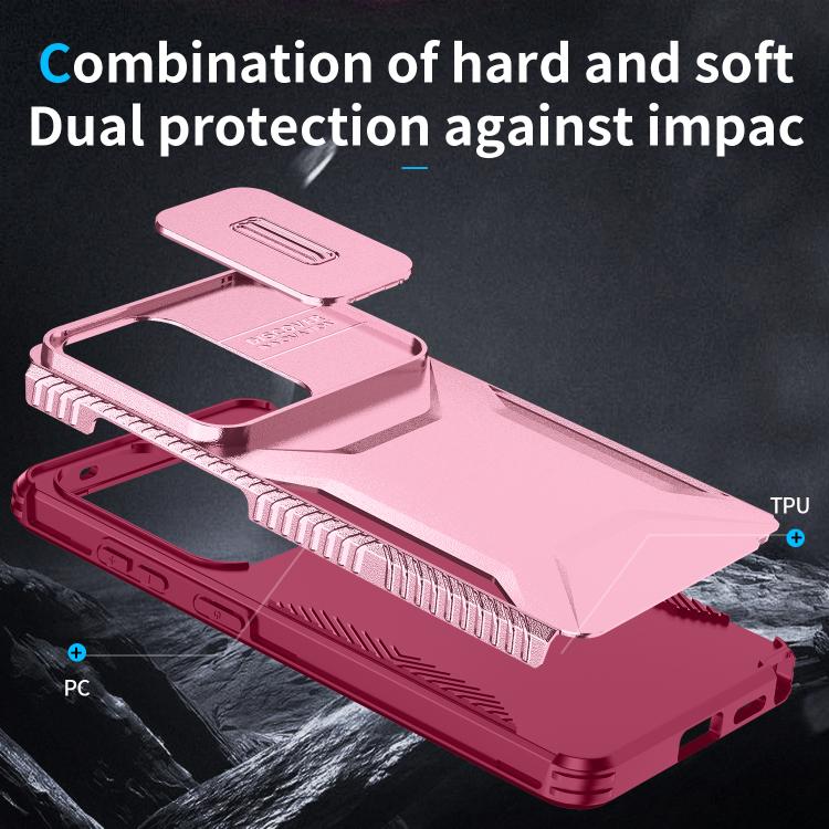 For Samsung Galaxy S26 Ultra 5G Sliding Camshield Phone Case