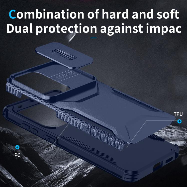 For Samsung Galaxy S26 Ultra 5G Sliding Camshield Phone Case