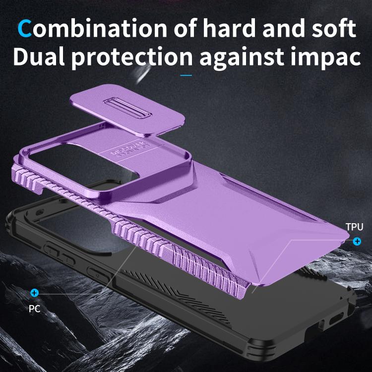 For Samsung Galaxy S26 Ultra 5G Sliding Camshield Phone Case