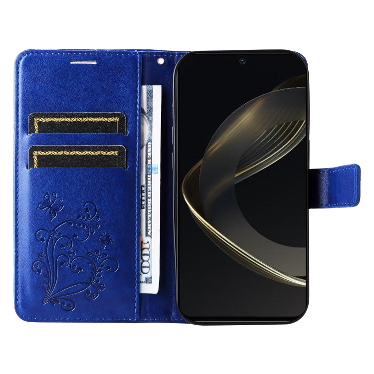 For Huawei nova 12 SE / nova 11 SE 3D Butterfly Embossed Pattern Flip Leather Phone Case