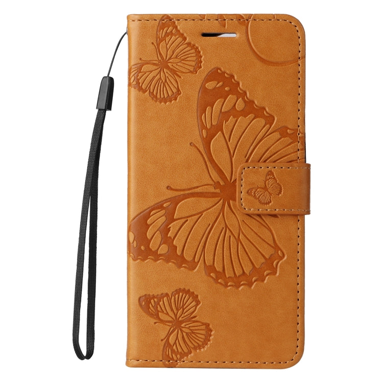 For Huawei nova 12 SE / nova 11 SE 3D Butterfly Embossed Pattern Flip Leather Phone Case