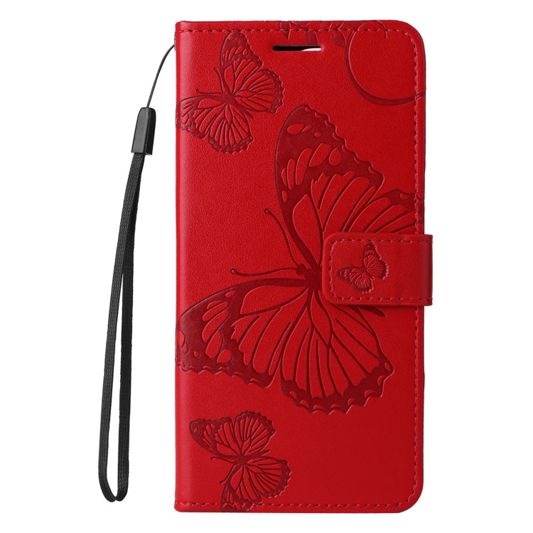 For Huawei nova 12 SE / nova 11 SE 3D Butterfly Embossed Pattern Flip Leather Phone Case