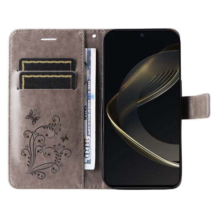 For Huawei nova 12 SE / nova 11 SE 3D Butterfly Embossed Pattern Flip Leather Phone Case