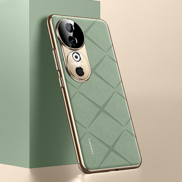 For vivo S19 Plain Leather PC Phone Case