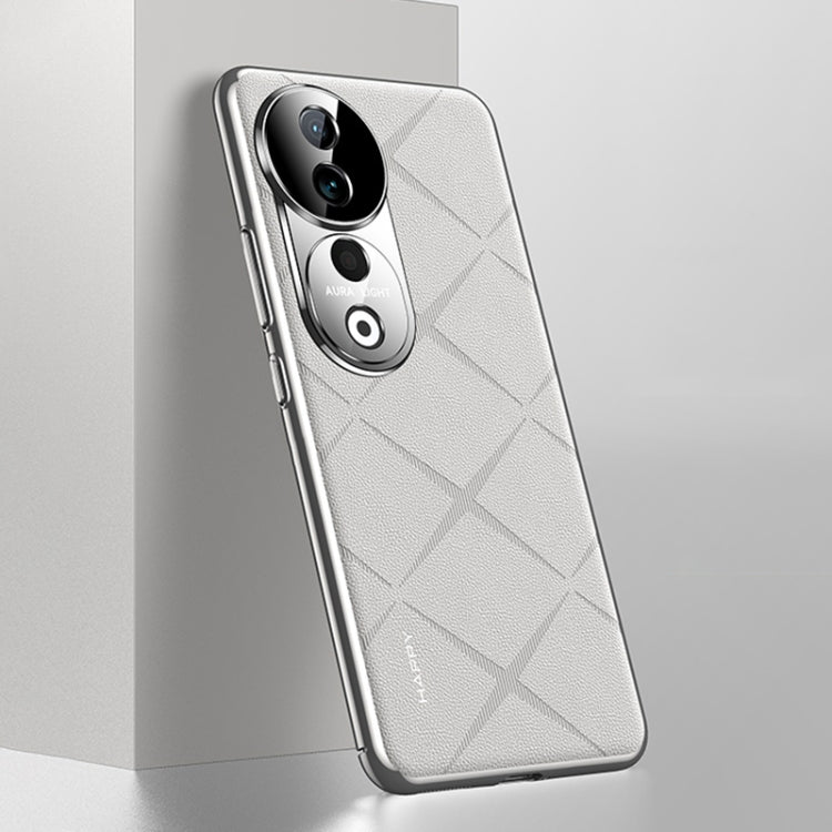 For vivo S19 Pro Plain Leather PC Phone Case