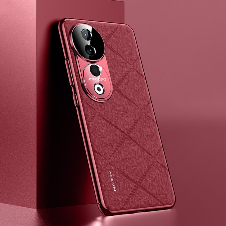 For vivo S19 Pro Plain Leather PC Phone Case