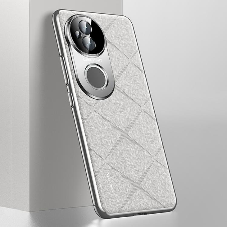 For vivo S20 Plain Leather PC Phone Case