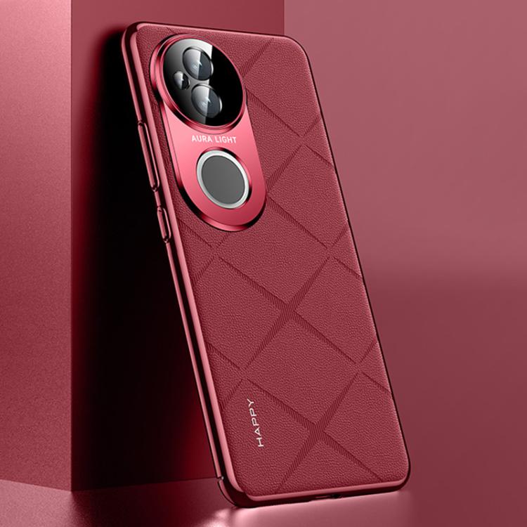 For vivo S20 Plain Leather PC Phone Case