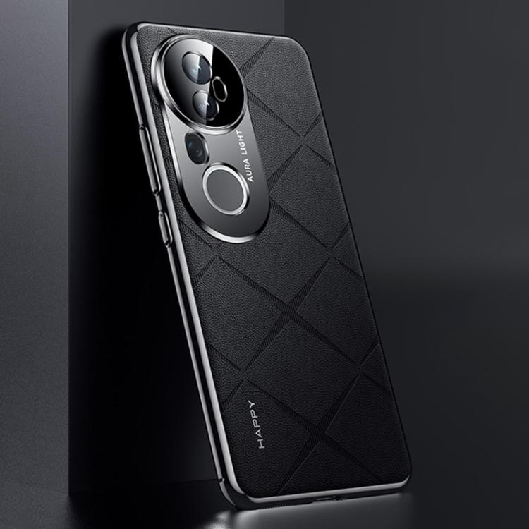 For vivo S20 Pro Plain Leather PC Phone Case