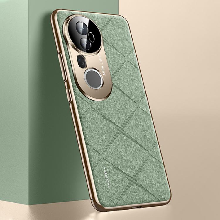 For vivo S20 Pro Plain Leather PC Phone Case